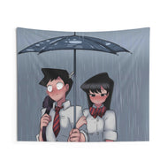 Komi Can't Communicate Komi Shouko, Tadano Hitohito Indoor Wall Tapestry