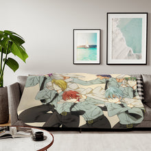 Load image into Gallery viewer, Kuroko&#39;s Basketball Tetsuya Kuroko, Daiki Aomine, Atsushi Murasakibara Sherpa Blanket
