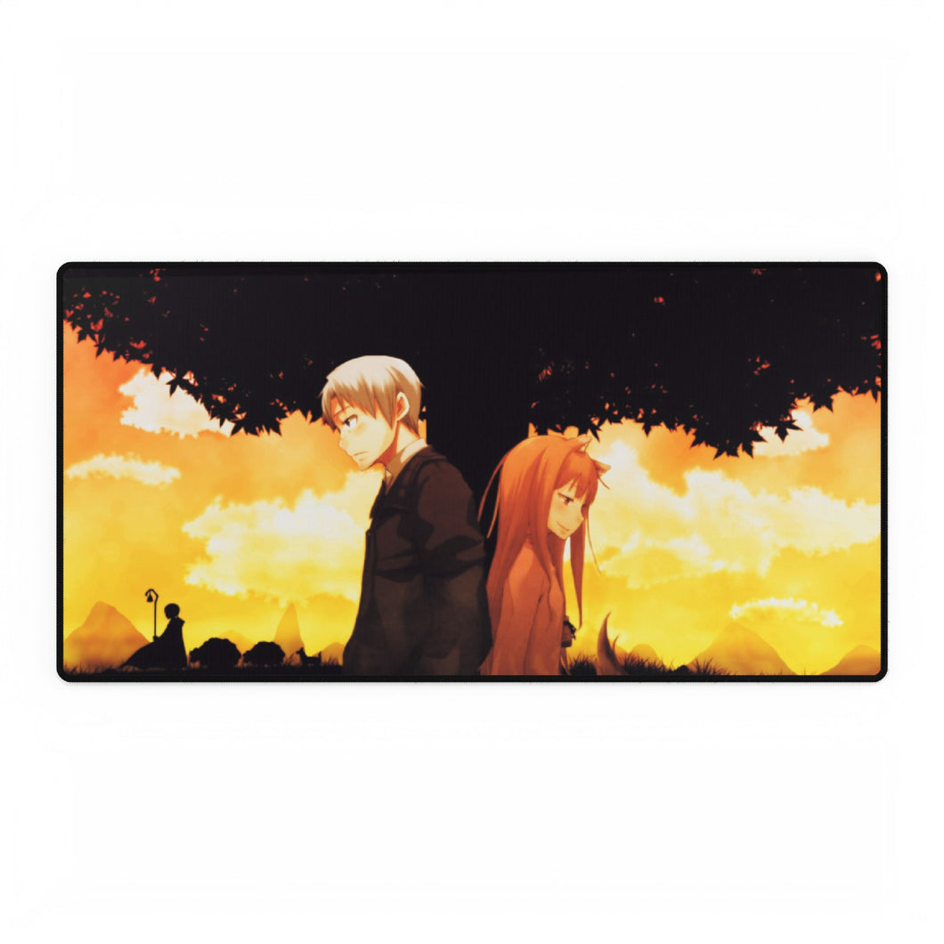 Anime Spice and Wolfr Mouse Pad (Desk Mat)