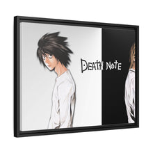 Load image into Gallery viewer, Deathnote Canvas Framed Art Print
