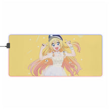 Load image into Gallery viewer, Nisekoi Chitoge Kirisaki RGB LED Mouse Pad (Desk Mat)
