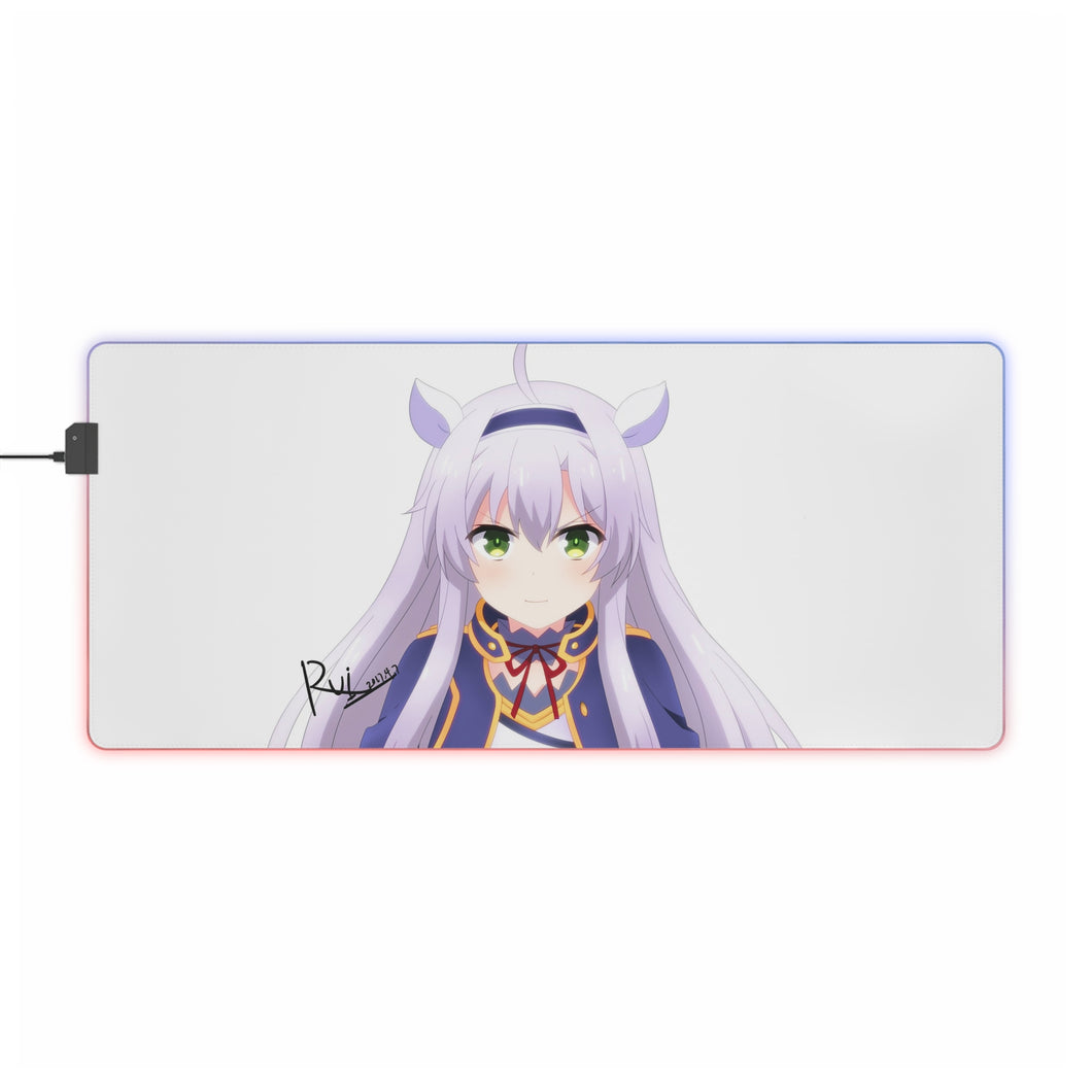 Rokudenashi Majutsu Koushi To Akashic Records Sistine Fibel RGB LED Mouse Pad (Desk Mat)