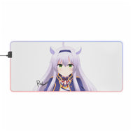 Rokudenashi Majutsu Koushi To Akashic Records Sistine Fibel RGB LED Mouse Pad (Desk Mat)