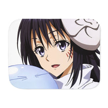 Load image into Gallery viewer, Rimuru Tempest and Shizue Izawa Sherpa Blanket
