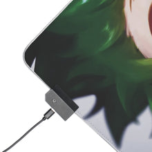 Load image into Gallery viewer, My Hero Academia Izuku Midoriya RGB LED Mouse Pad (Desk Mat)
