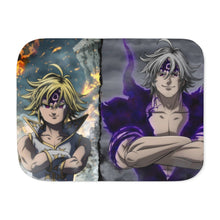 Load image into Gallery viewer, Anime The Seven Deadly Sins Sherpa Blanket
