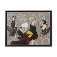 Soul Eater Canvas Framed Art Print