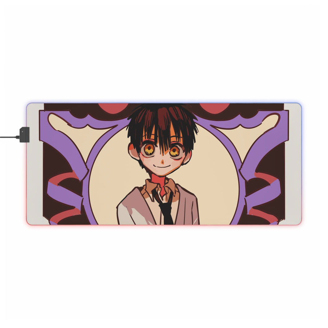 Jibaku Shounen Hanako-kun RGB LED Mouse Pad (Desk Mat)