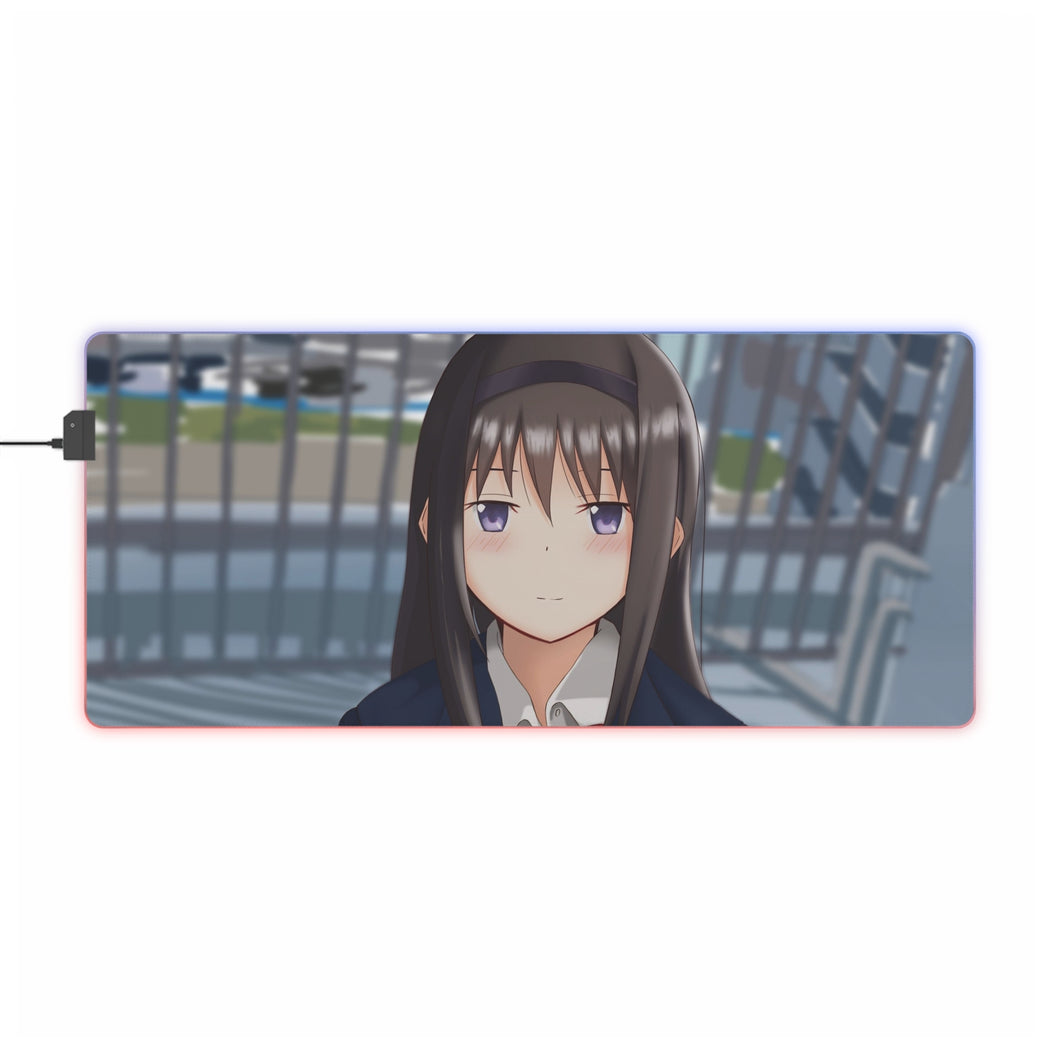 Puella Magi Madoka Magica RGB LED Mouse Pad (Desk Mat)
