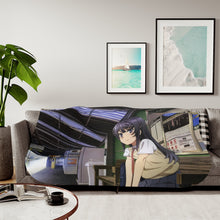 Load image into Gallery viewer, Train Station Sherpa Blanket
