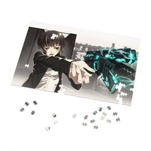 Load image into Gallery viewer, Akane Tsunemori with a dominator Jigsaw Puzzle
