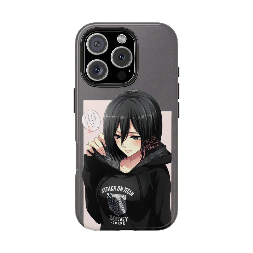 Mikasa Ackerman Phone Cases