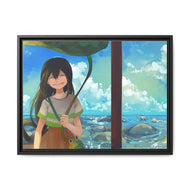 My Hero Academia Tsuyu Asui Canvas Framed Art Print