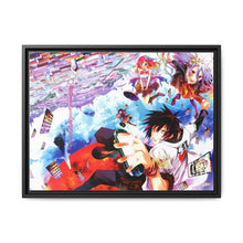 Load image into Gallery viewer, Sora,Shiro,Stephanie and Zell Canvas Framed Art Print
