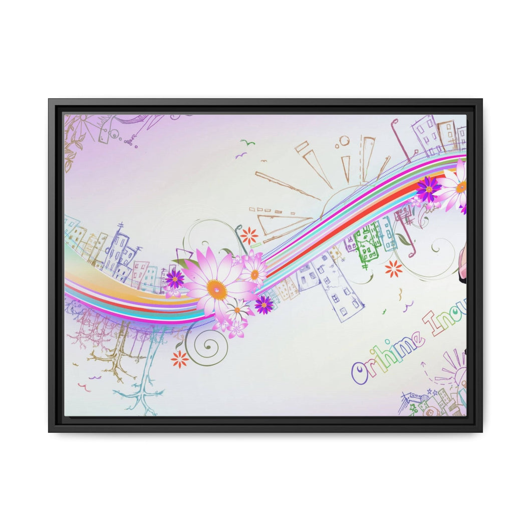 Bleach Orihime Inoue Canvas Framed Art Print