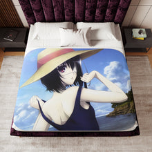 Load image into Gallery viewer, Mei Misaki Sherpa Blanket
