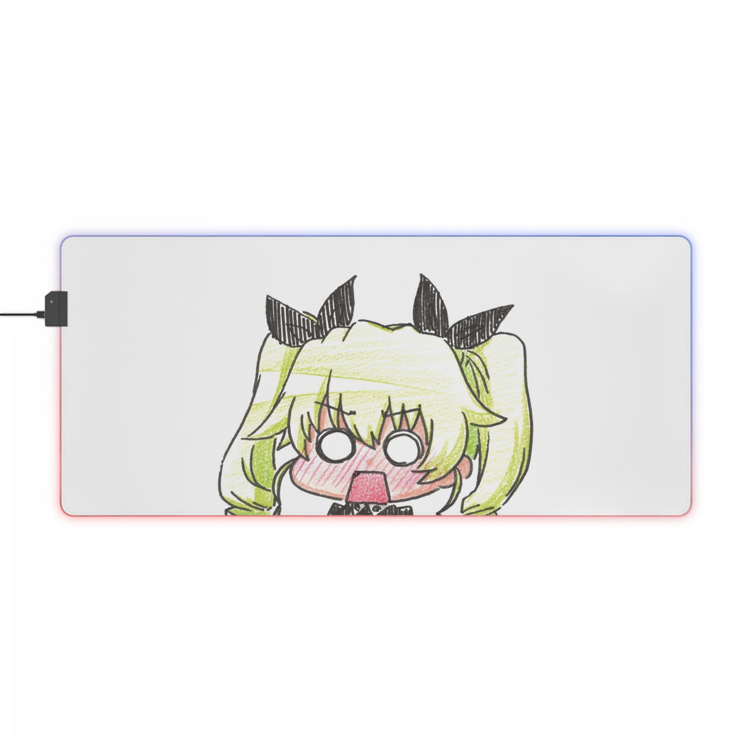 Girls und Panzer RGB LED Mouse Pad (Desk Mat)
