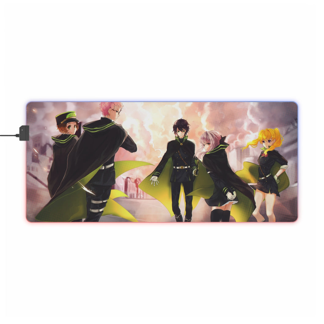 Seraph Of The End RGB LED Mouse Pad (Desk Mat)