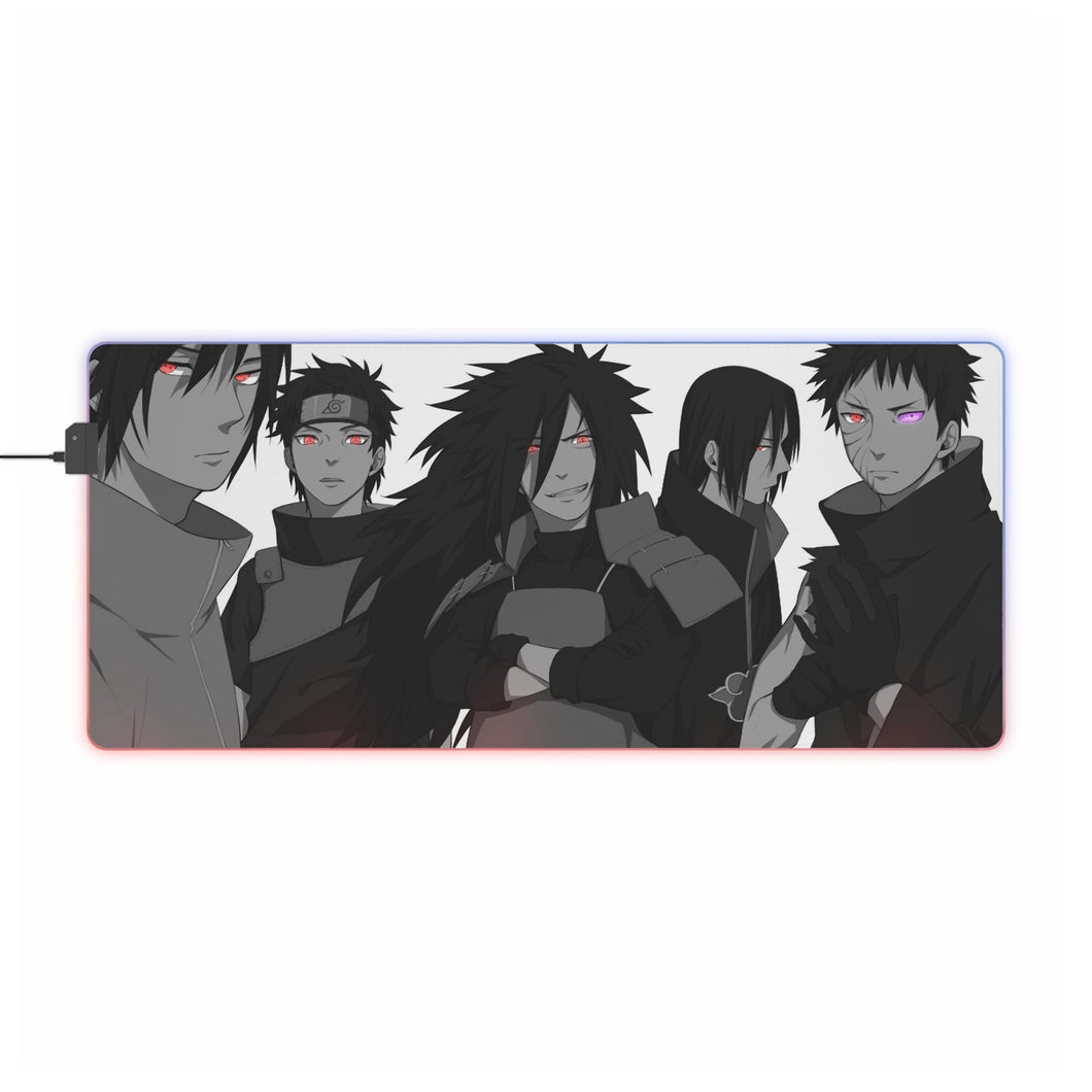 Uchiha Clan RGB LED Mouse Pad (Desk Mat)