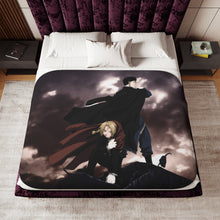Load image into Gallery viewer, Anime FullMetal Alchemist Sherpa Blanket
