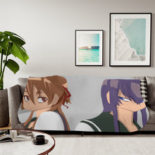 Load image into Gallery viewer, Highschool Of The Dead Sherpa Blanket
