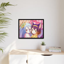 Load image into Gallery viewer, No Game No Life Canvas Framed Art Print
