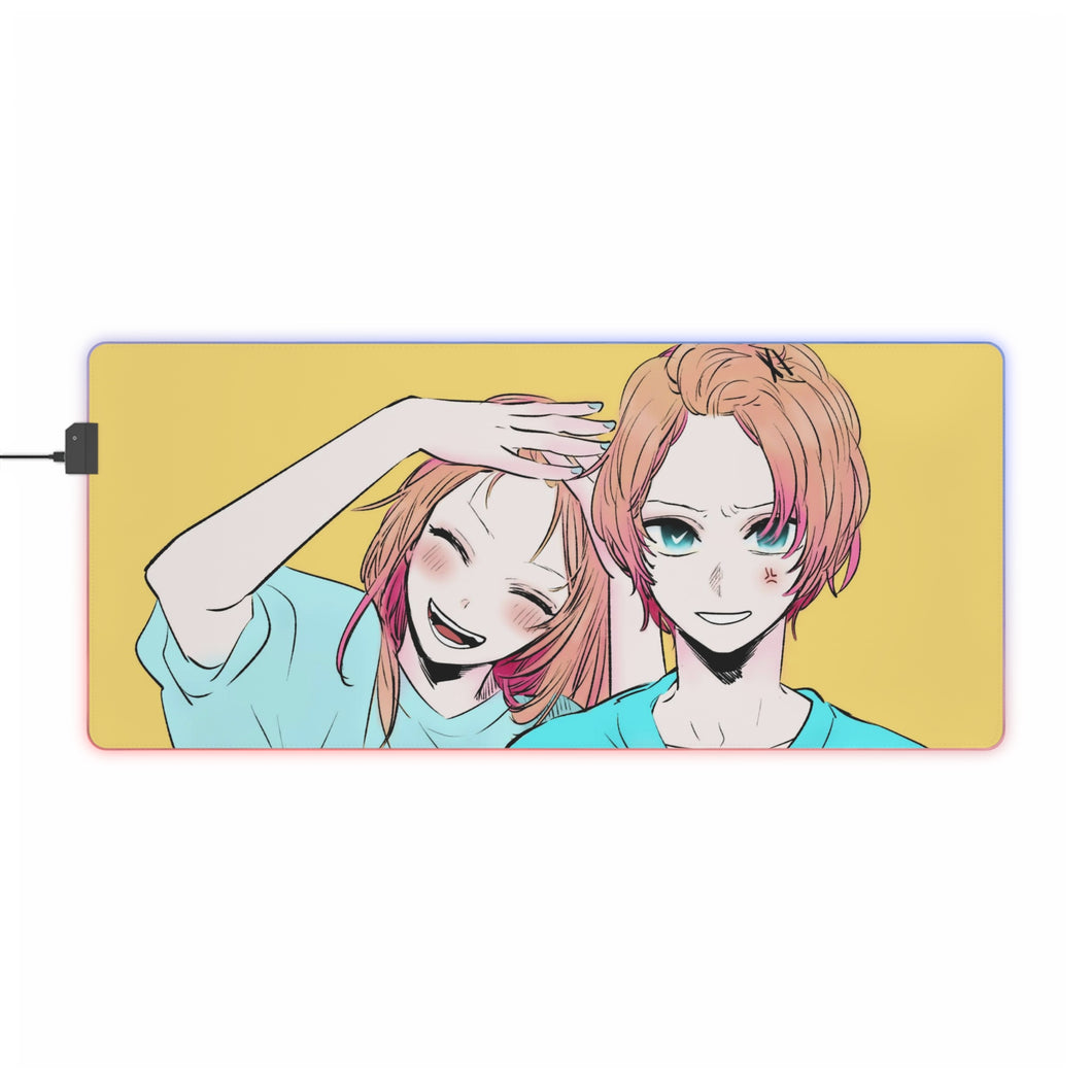 Oshi no Ko RGB LED Mouse Pad (Desk Mat)
