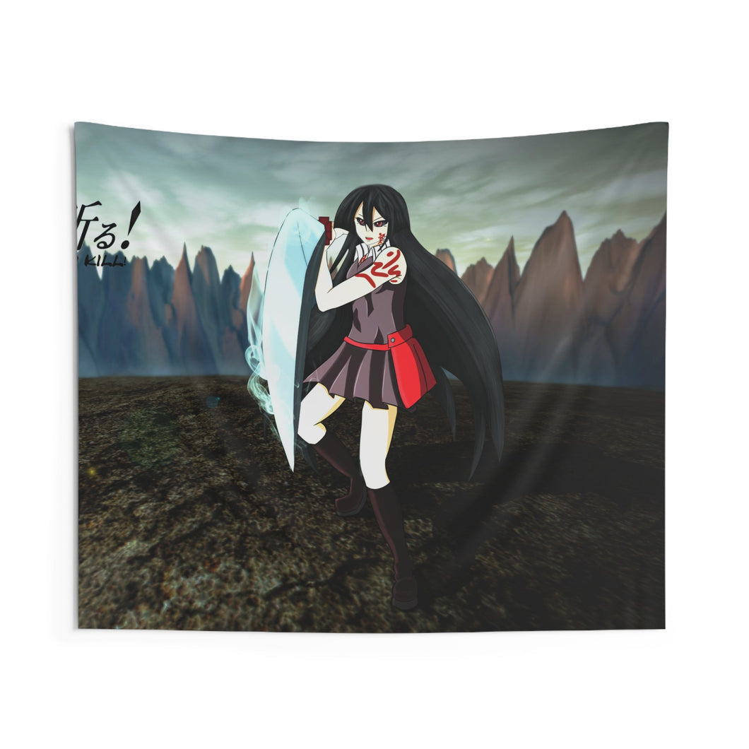 Akama ga kill : Demons Akame Indoor Wall Tapestry