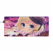 Load image into Gallery viewer, Is The Order A Rabbit? RGB LED Mouse Pad (Desk Mat)
