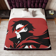 Load image into Gallery viewer, Anime Tengen Toppa Gurren Lagann Sherpa Blanket
