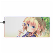 Rokudenashi Majutsu Koushi To Akashic Records Rumia Tingel RGB LED Mouse Pad (Desk Mat)