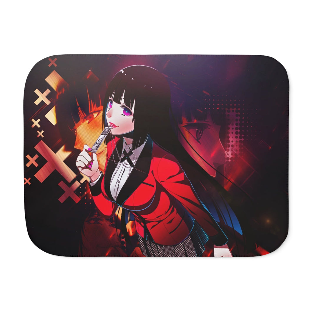 Yumeko Jabami Sherpa Blanket