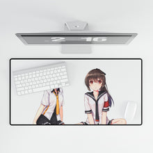 Load image into Gallery viewer, Anime Warship Girls Mouse Pad (Desk Mat)
