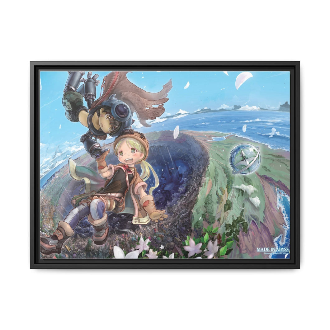 Anime Made In Abyss Canvas Framed Art Print