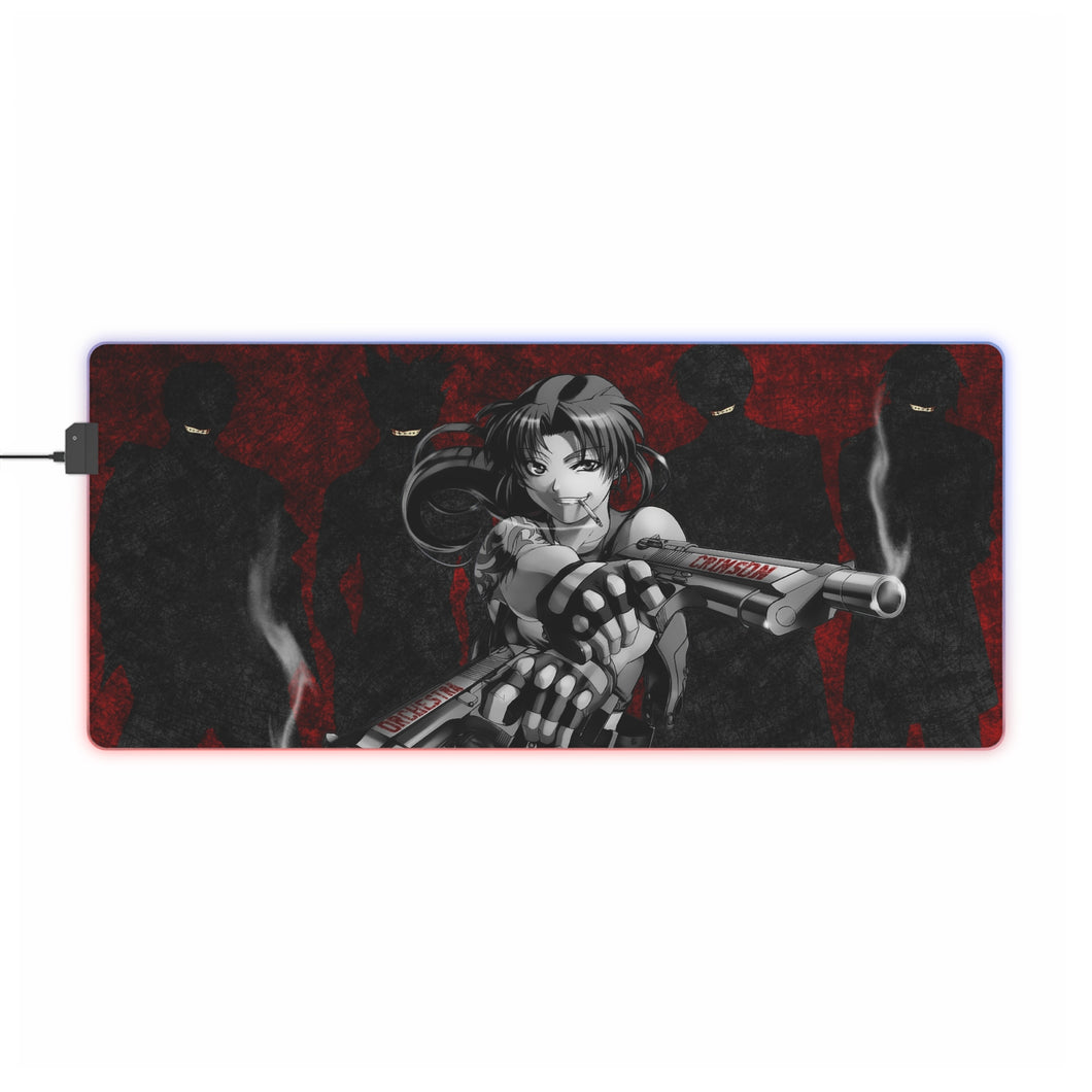 Black Lagoon RGB LED Mouse Pad (Desk Mat)