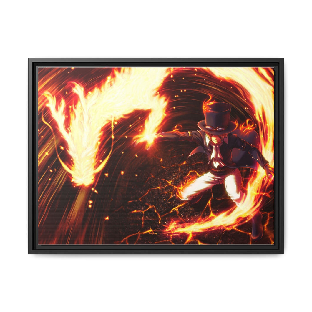 Sabo Canvas Framed Art Print