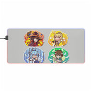 KonoSuba - God’s blessing on this wonderful world!! RGB LED Mouse Pad (Desk Mat)