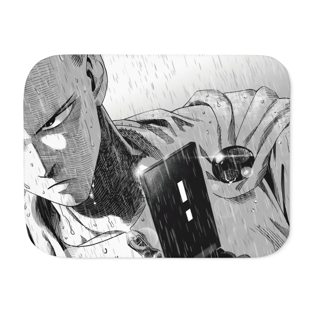 Anime One-Punch Man Sherpa Blanket