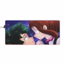Load image into Gallery viewer, My Hero Academia Izuku Midoriya RGB LED Mouse Pad (Desk Mat)
