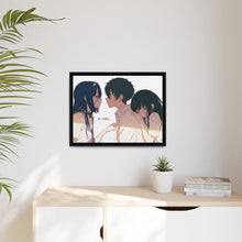 Load image into Gallery viewer, Eru Chitanda And Hōtarō Oreki Canvas Framed Art Print
