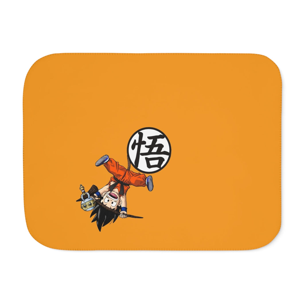 Kid Goku Sherpa Blanket