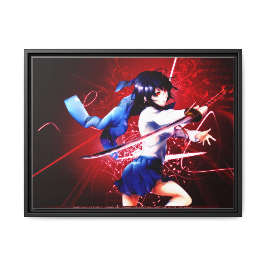 Anri Canvas Framed Art Print