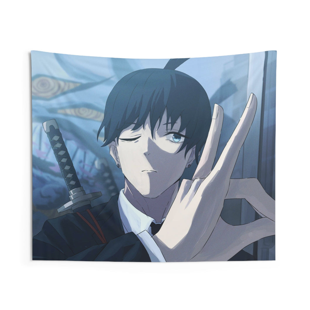 Anime Chainsaw Man Indoor Wall Tapestry