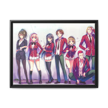 Load image into Gallery viewer, Classroom of the Elite Suzune Horikita, Honami Ichinose, Sae Chabashira Canvas Framed Art Print
