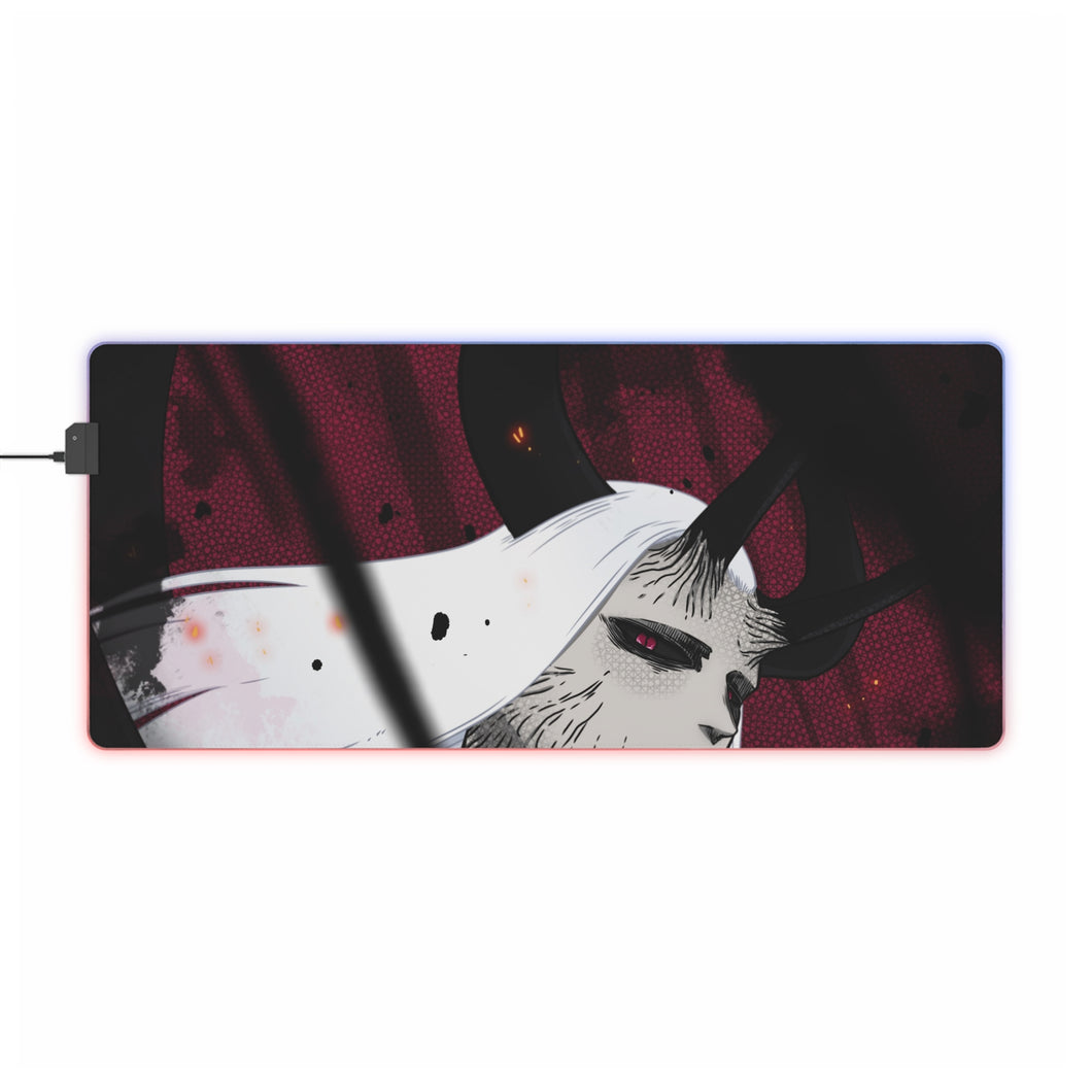 Anime Black Clover RGB LED Mouse Pad (Desk Mat)
