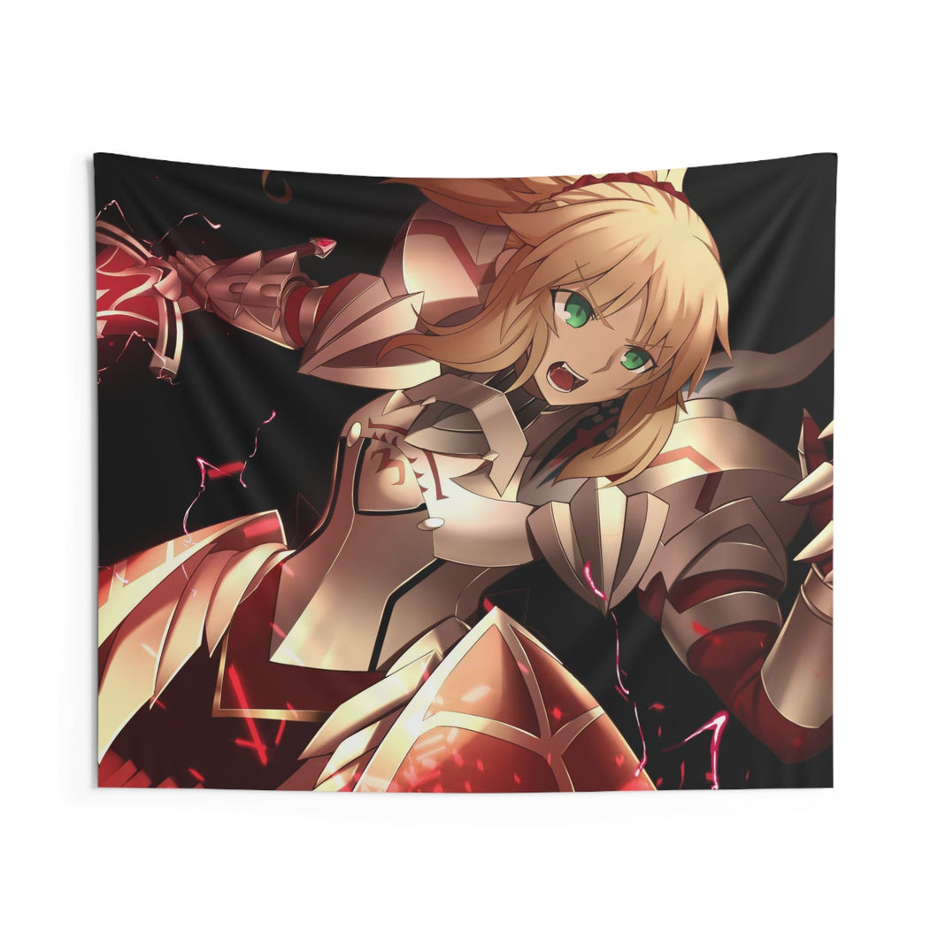 Fate/Apocrypha Saber Of Red Indoor Wall Tapestry