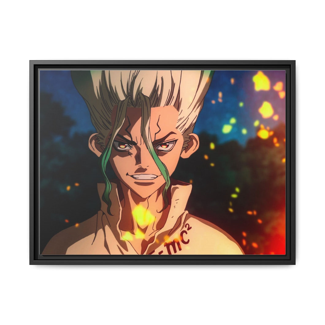 Senkuu Canvas Framed Art Print
