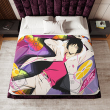 Load image into Gallery viewer, Durarara!! Izaya Orihara Sherpa Blanket
