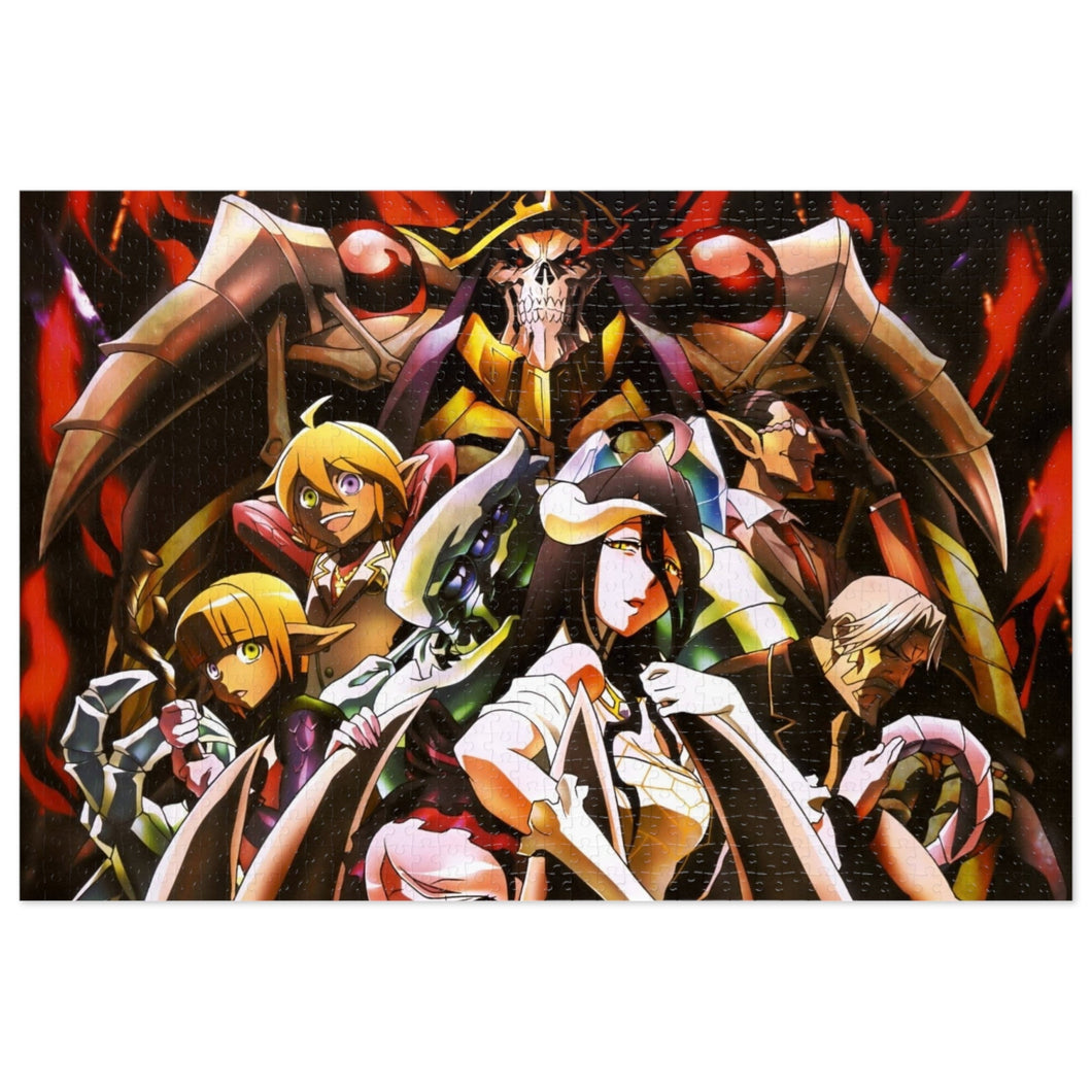 Overlord Albedo, Shalltear Bloodfallen, Demiurge, Sebas Tian Jigsaw Puzzle