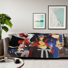 Load image into Gallery viewer, Anime Tengen Toppa Gurren Lagann Sherpa Blanket
